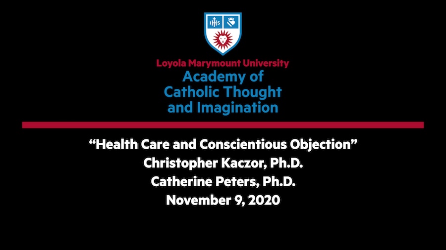 health care and conscientious objection video title card
